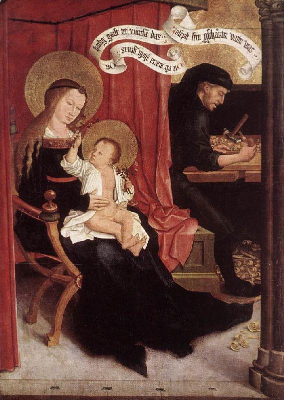 STRIGEL, Bernhard Holy Family et Norge oil painting art